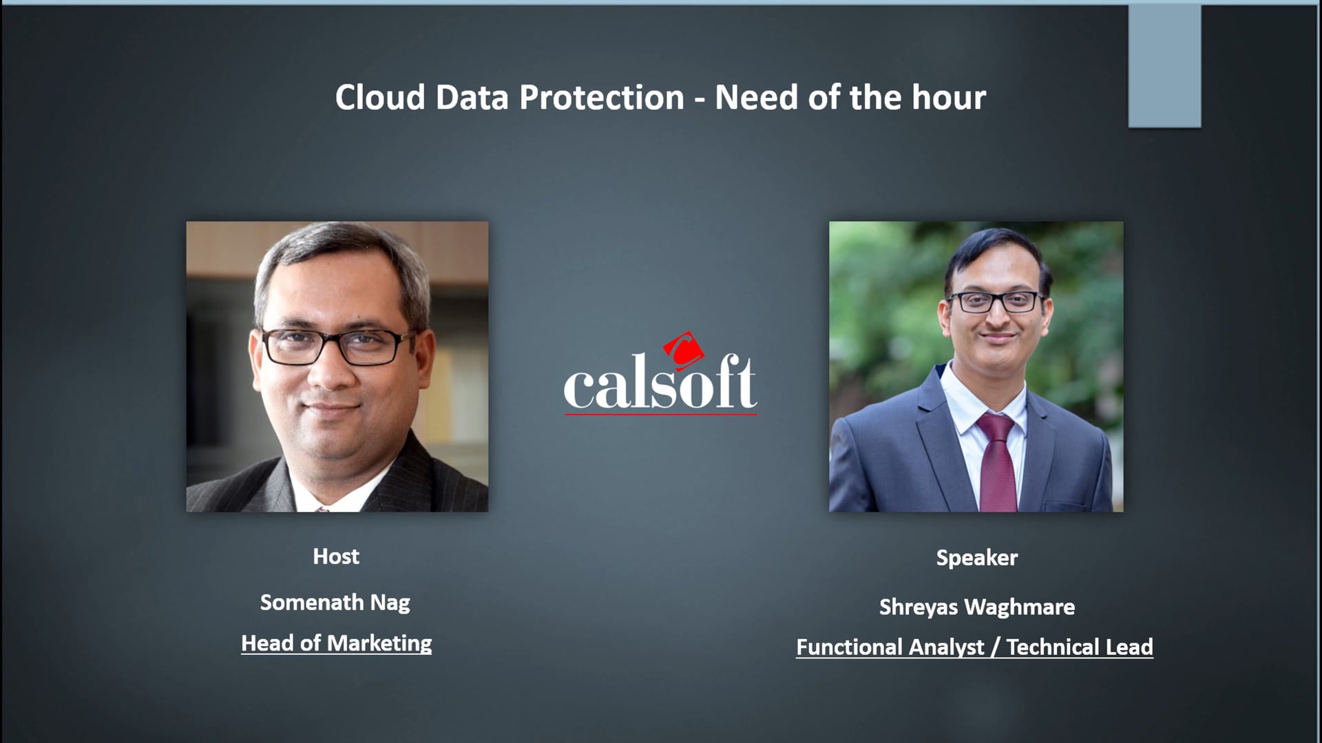 TCT - Cloud Data Protection - Need of the Hour