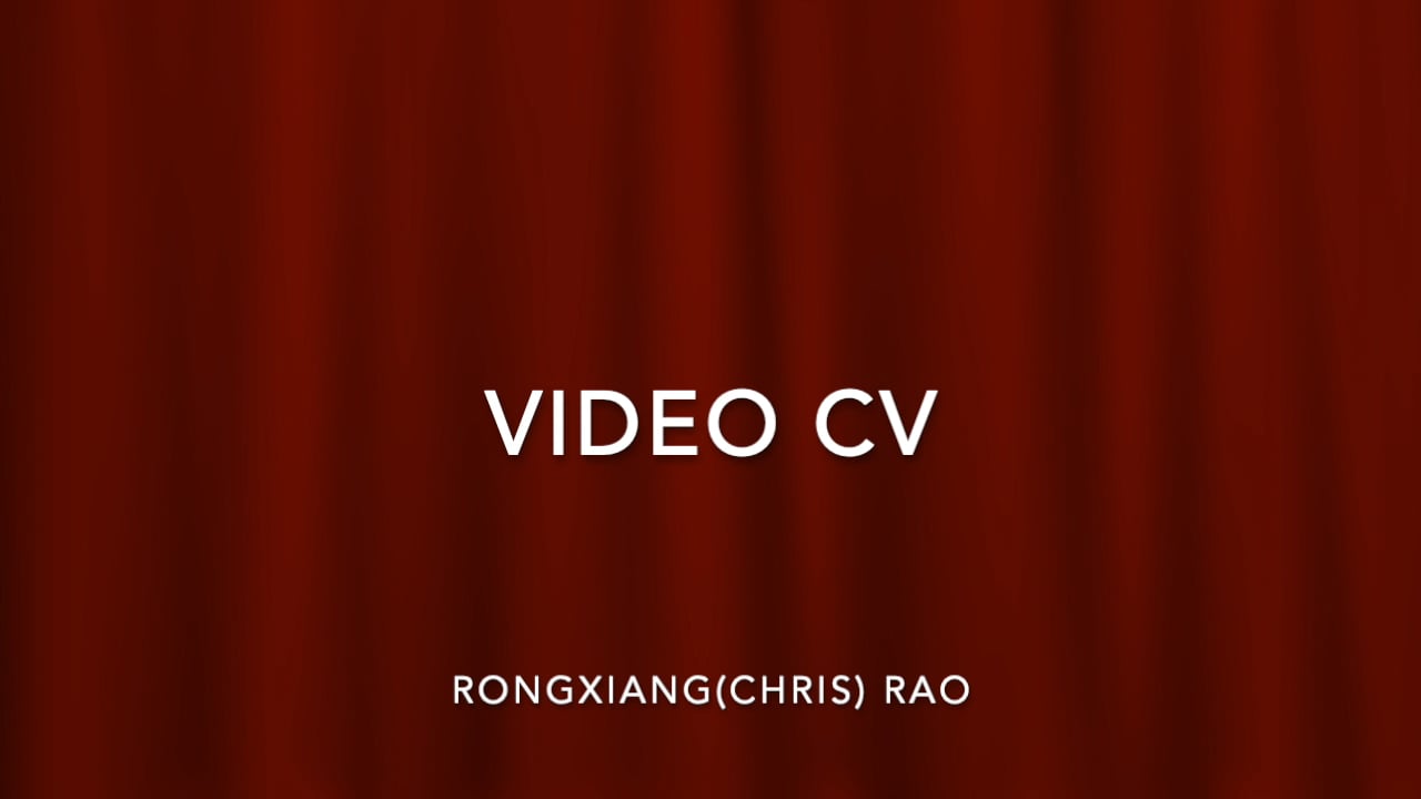 Chris Rao Video CV on Vimeo