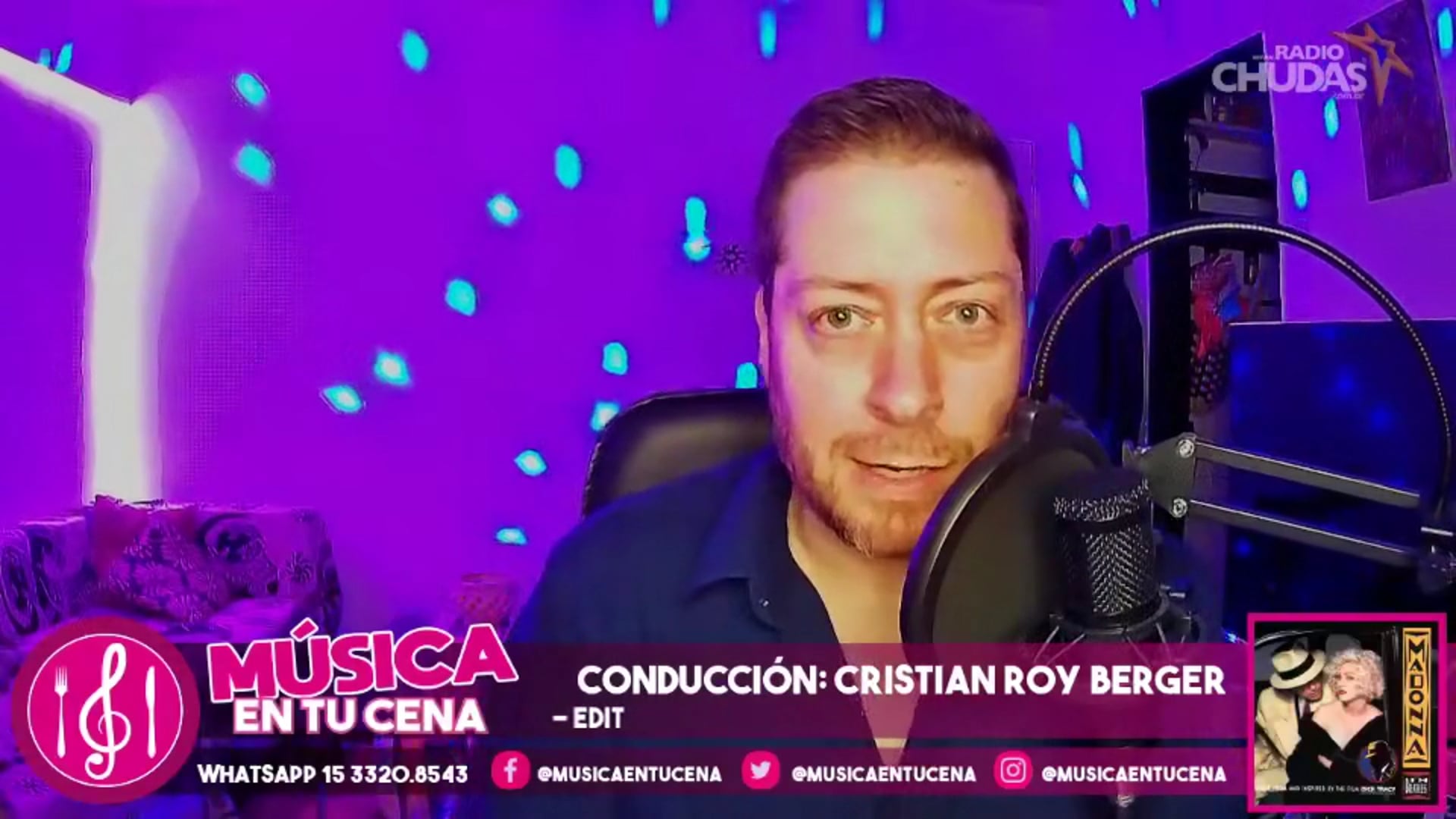 Musica en tu Cena  11-08-2020