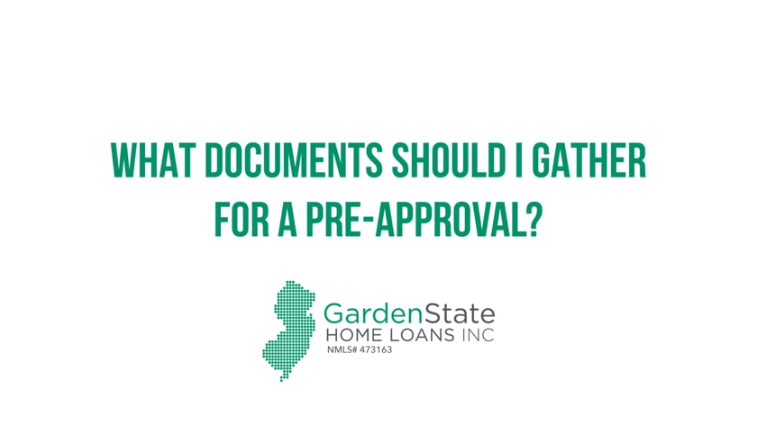 What Documents Should I Gather For Pre-Approval