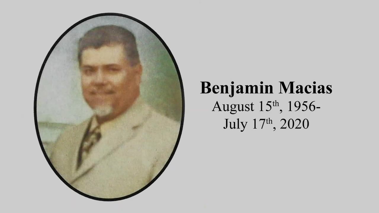 Benjamin Macias Memorial Video ~ St. Mel's Norco, Riverside National Cemetery & Hidden Acres