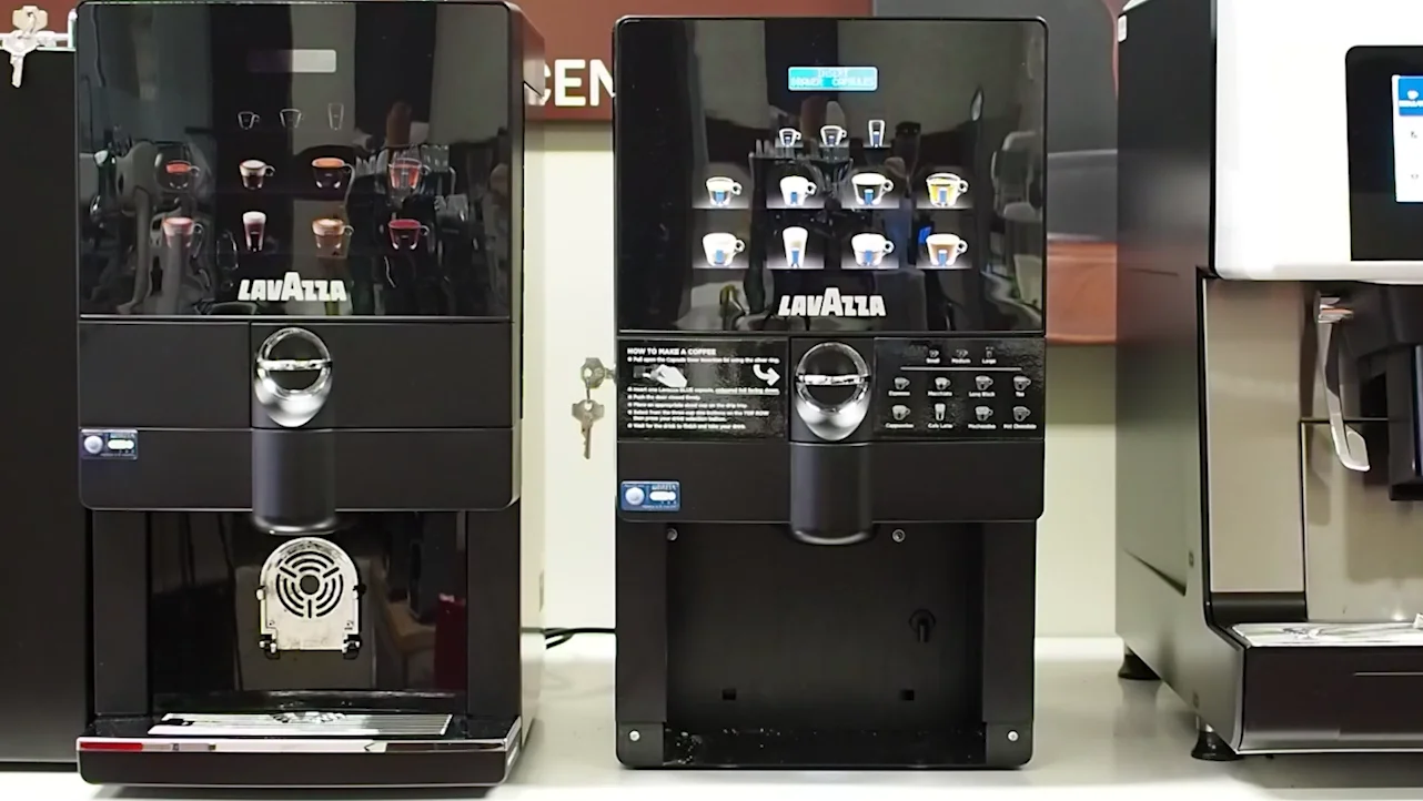 Lavazza Blue LB2600 Ebony, Fresh Milk coffee machine on Vimeo