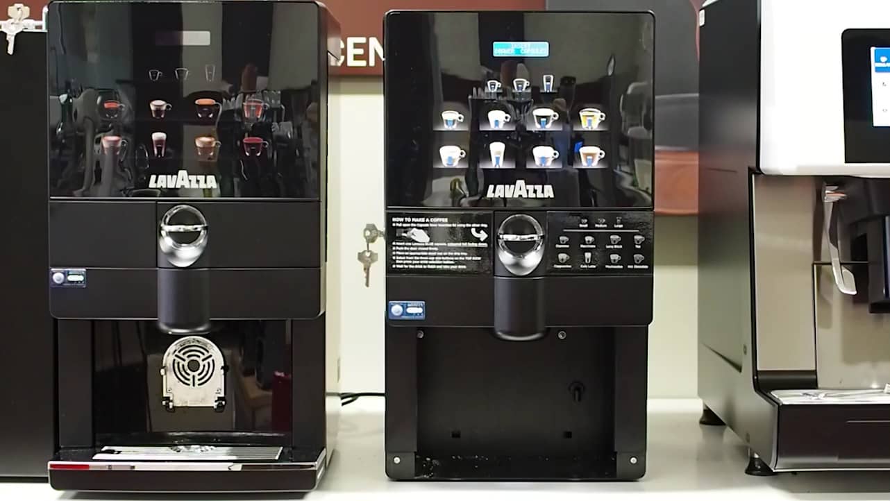 Lavazza LB2600 Powdered Milk coffee machine on Vimeo