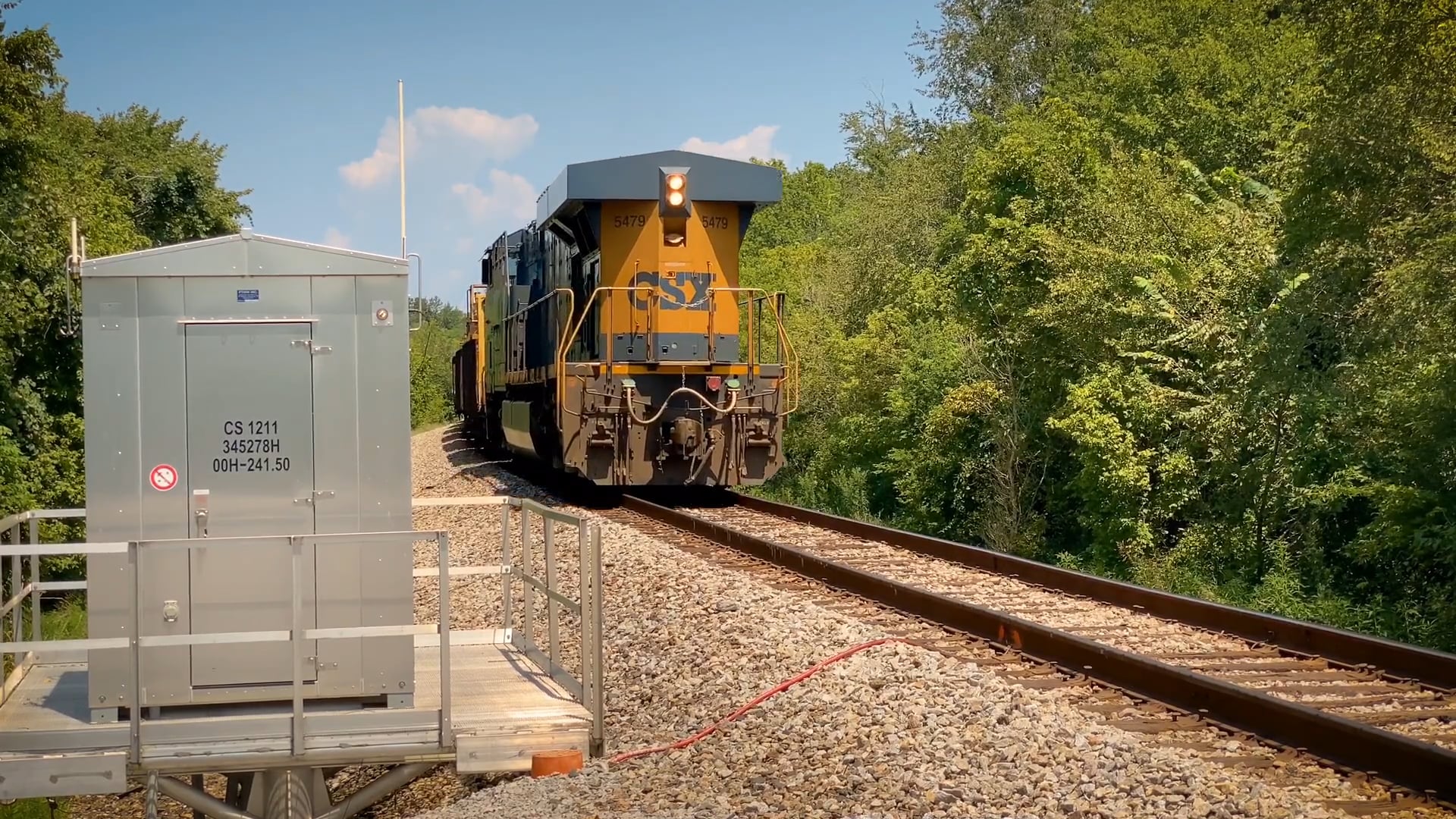 August 10, 2020 Railfan action on the CSX Henderson Subdivision at