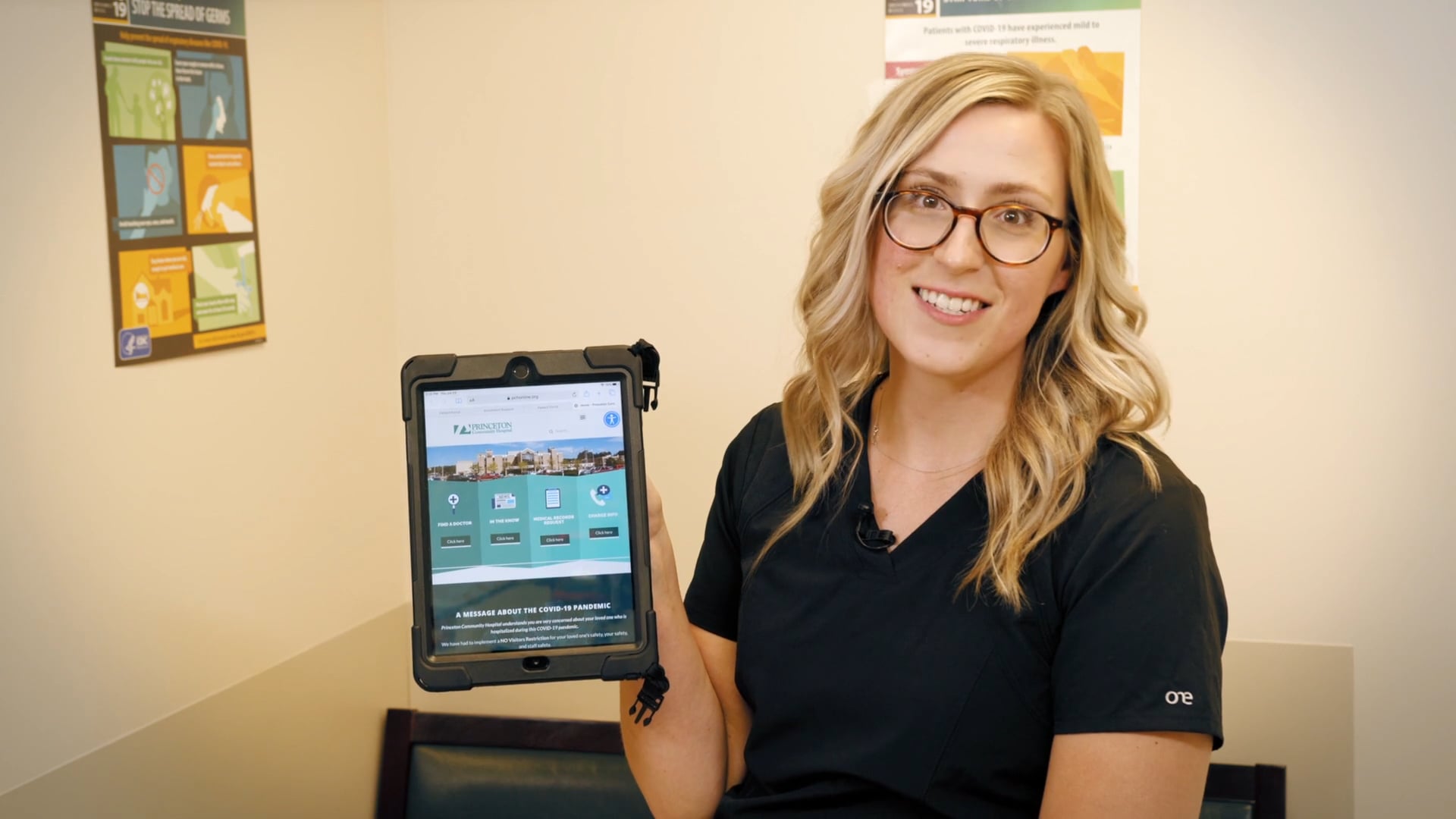 Telehealth Portal Visit Mercer Medical Group on Vimeo