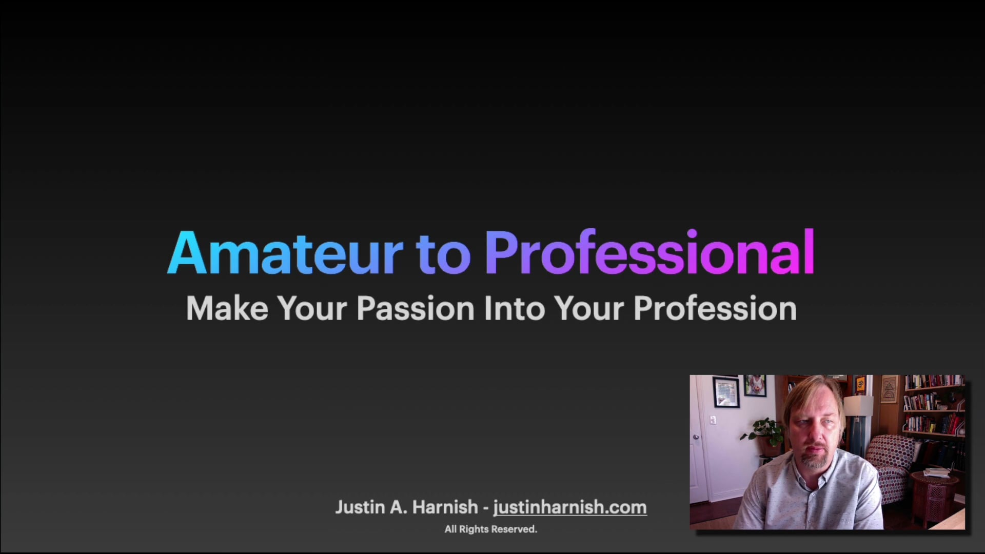 Amateur to Professional Introduction