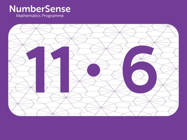 NumberSense Manipulating Numbers: Level 11, Task 6 (Gr.3, T.3, Wkbk 11)