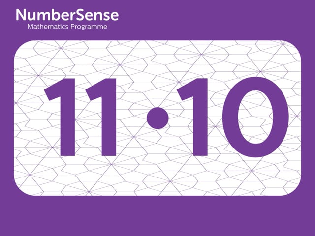 NumberSense Manipulating Numbers: Level 11, Task 10 (Gr.3, T.3, Wkbk 11)