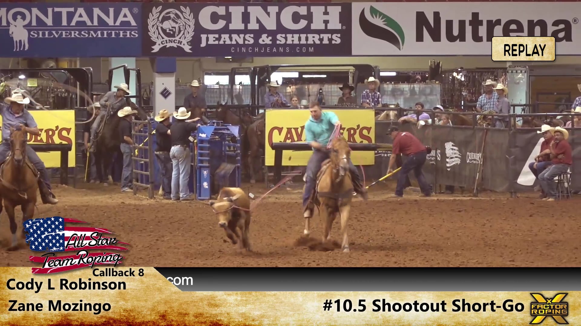 FREE ASTR Live Roping - Day 5 - #105 Shootout Short-Go