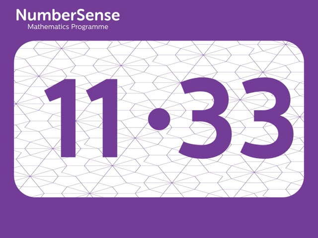 NumberSense Manipulating Numbers: Level 11, Task 33 (Gr.3, T.3, Wkbk 11)