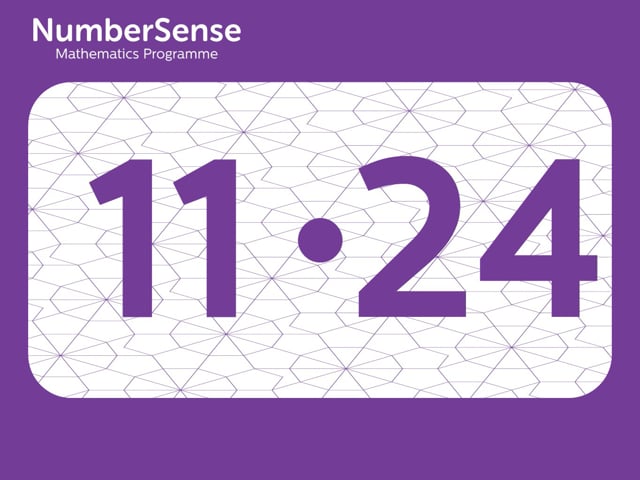 NumberSense Manipulating Numbers: Level 11, Task 24 (Gr.3, T.3, Wkbk 11)