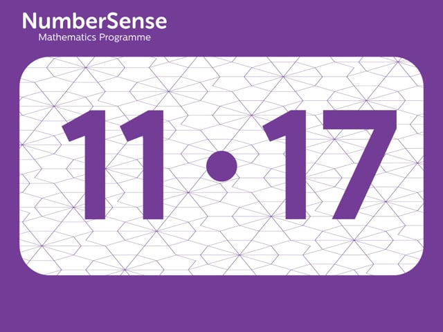 NumberSense Manipulating Numbers: Level 11, Task 17 (Gr.3, T.3, Wkbk 11)