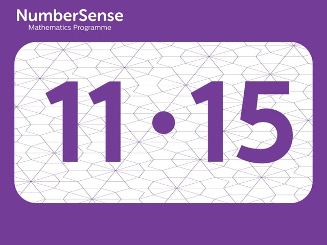 NumberSense Manipulating Numbers: Level 11, Task 15 (Gr.3, T.3, Wkbk 11)