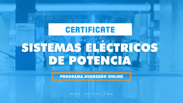 Programa Avanzado en Sistemas Eléctricos de Potencia