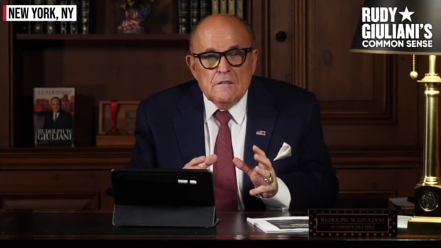 Rudy Giuliani praises Blitz
