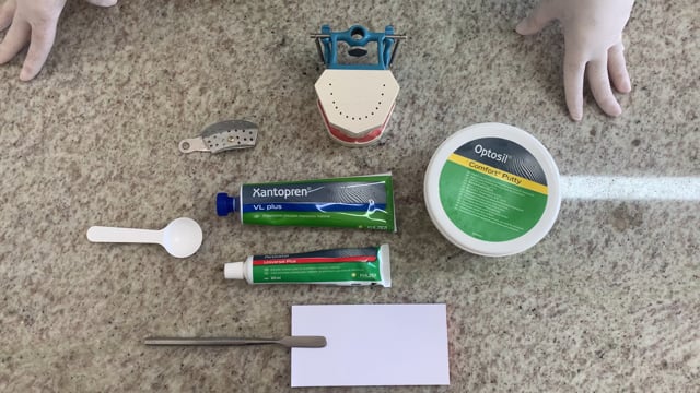M7 - Parte 1  Manipulação de material de moldagem
