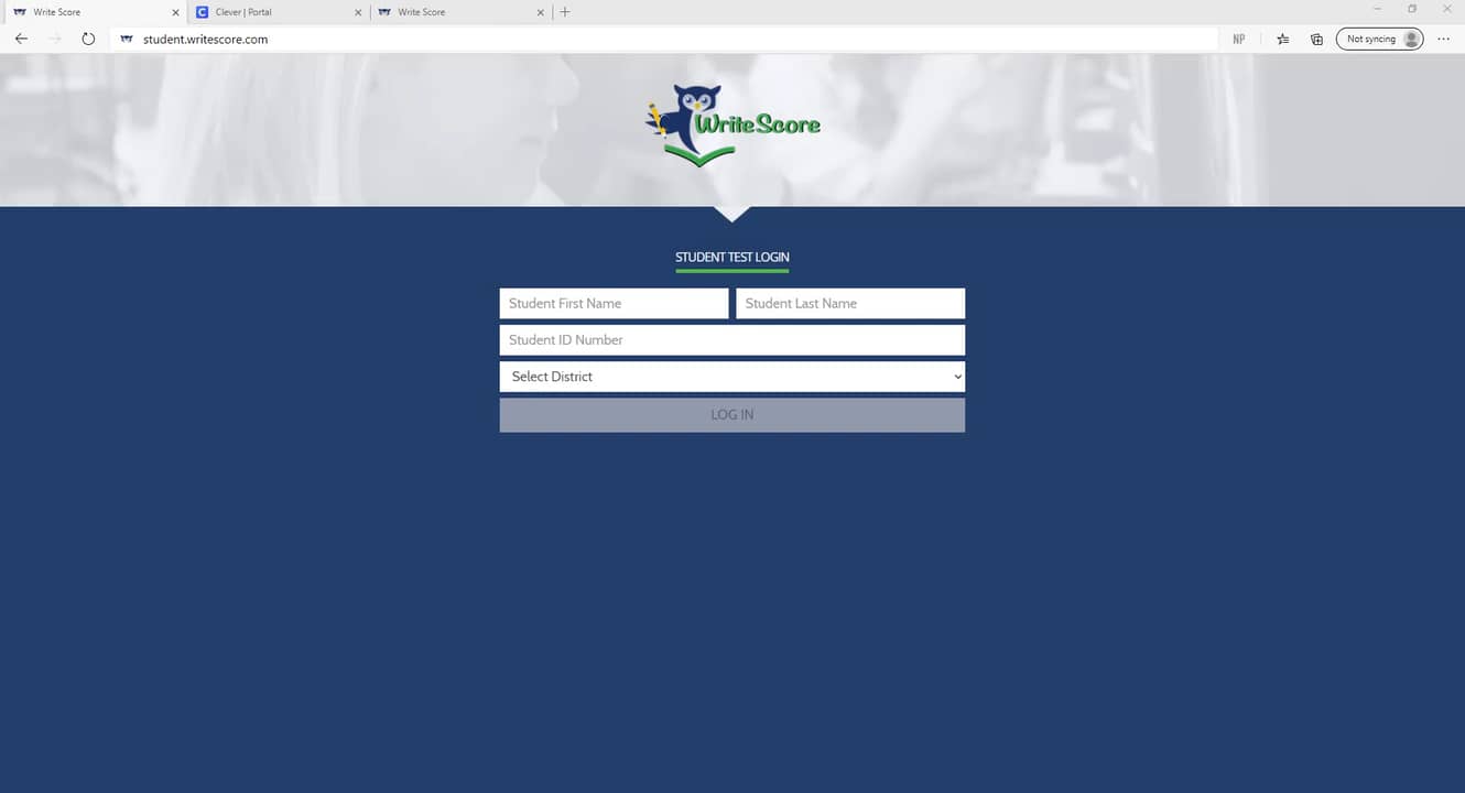 Instructions on how to take a GA Write Score Reading assessment on Vimeo