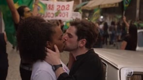 Novela "Amor de Mãe" - Rede Globo (Raul e Vitória Jovens)