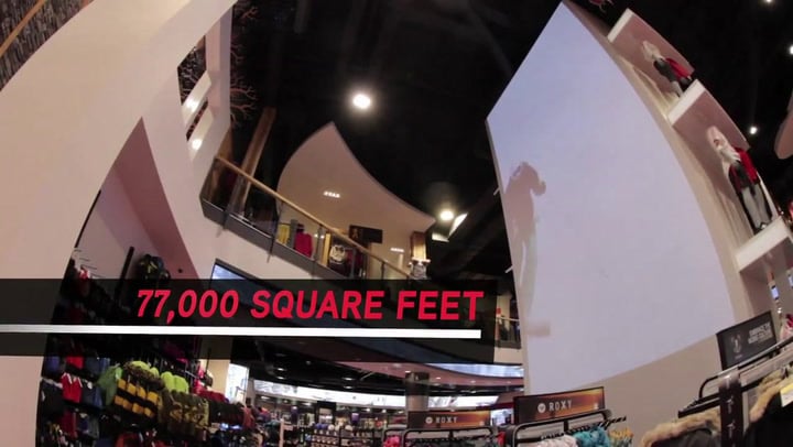Sport Chek West Edmonton Mall flagship store walkthrough | Digital Signage Today