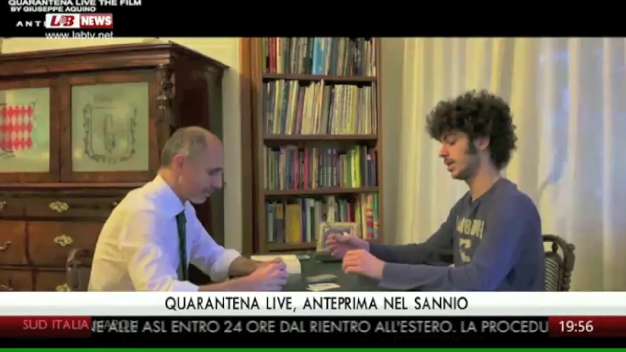 LAB TV Intervista al regista Giuseppe Aquino Agosto 2020