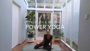 Power (Vinyasa) Flow, Strengthening & Balancing - 50 minutes