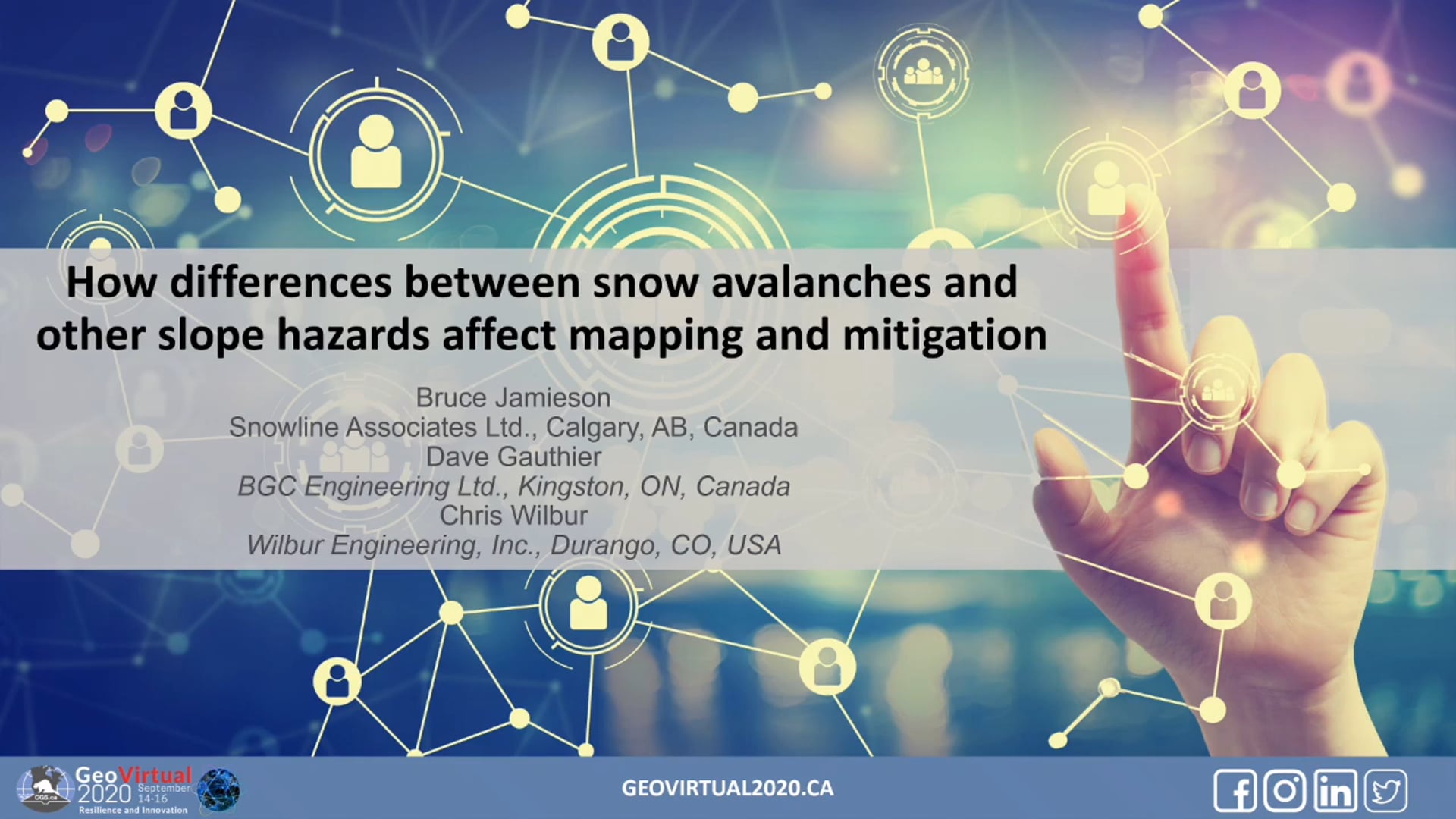 How differences between snow avalanches and other slope hazards affect mapping and mitigation