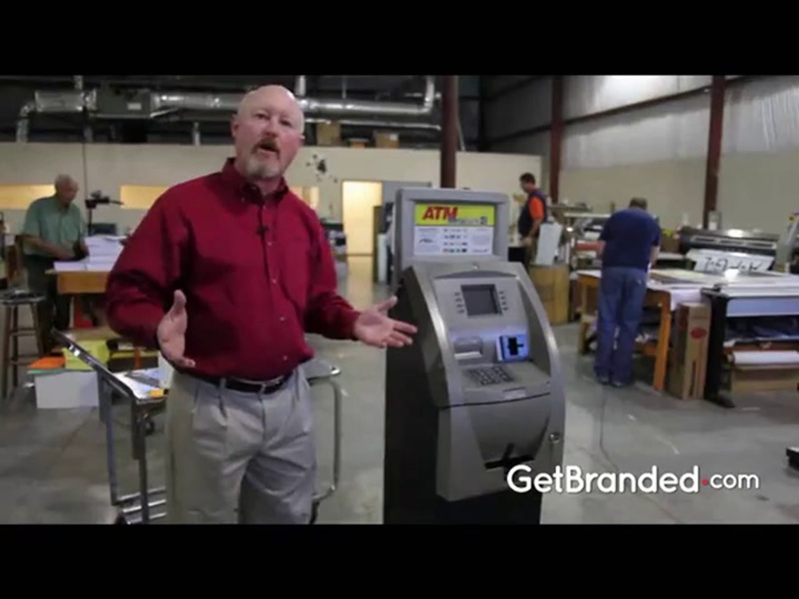 GetBranded ATM panel installation demonstration | ATM Marketplace