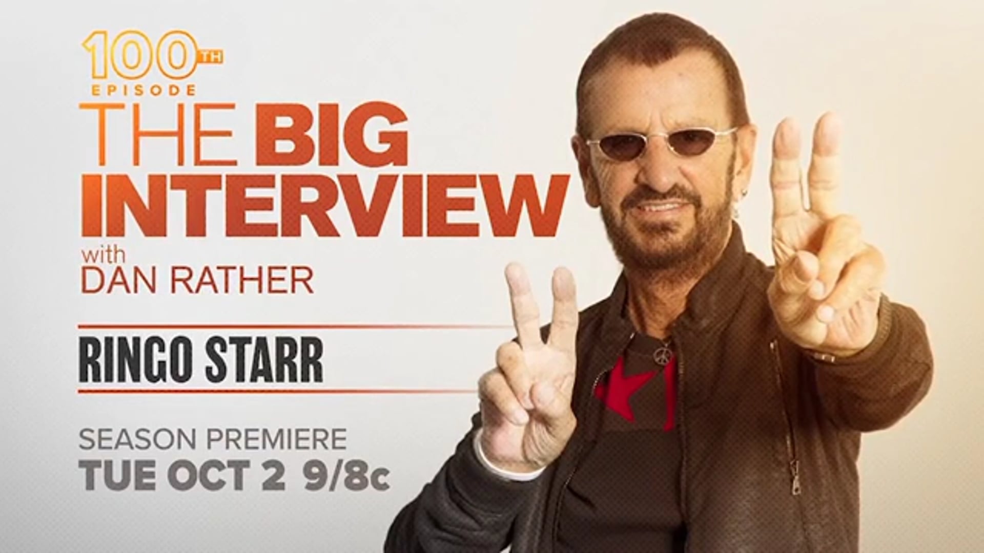 100th Episode! Ringo Starr on The Big Interview with Dan Rather