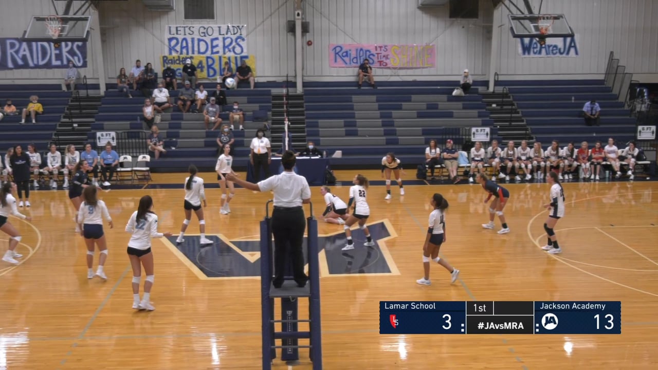Varsity Girls Volleyball vs Lamar - 08-15-20