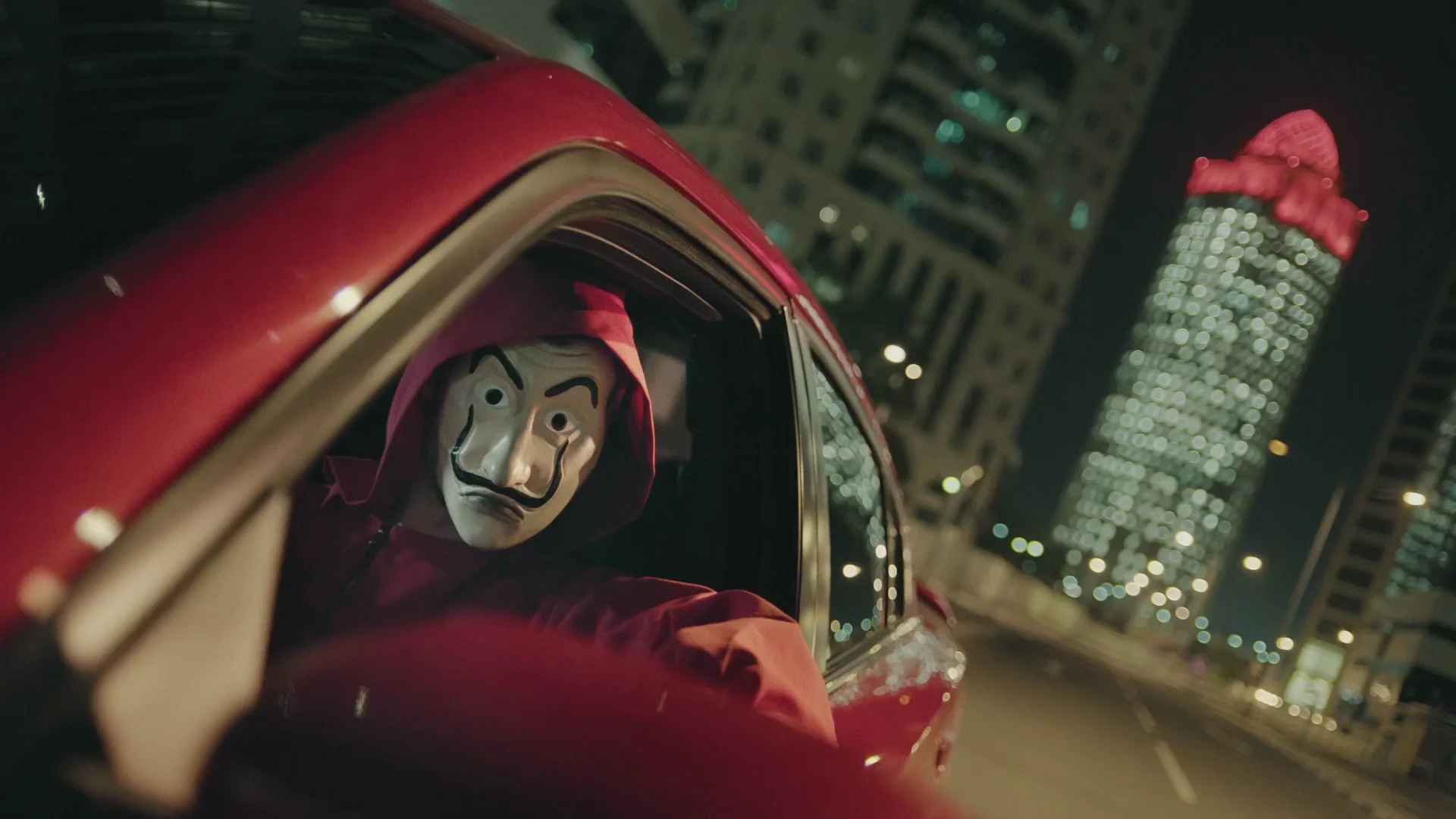 Ooredoo Qatar x Netflix — Money Heist