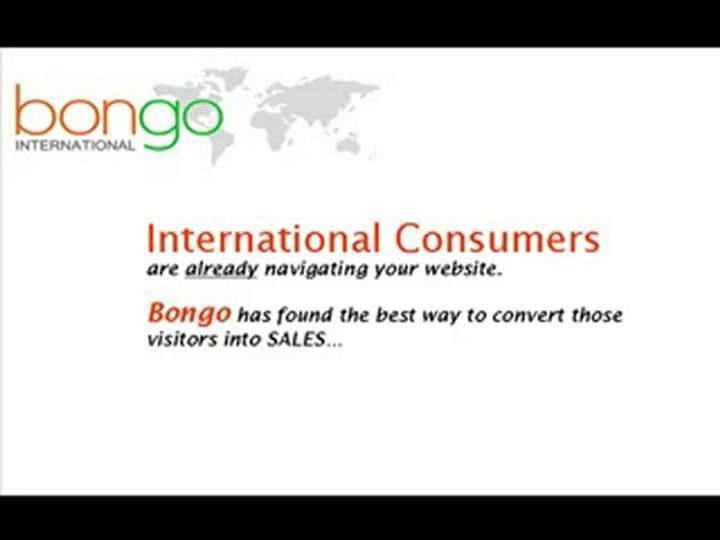 Parcel Bongo Example Bongo shopping cart demo | Retail Customer Experience