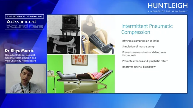 WoundExpress Intermittent Pneumatic Compression (IPC) Machine by Arjo