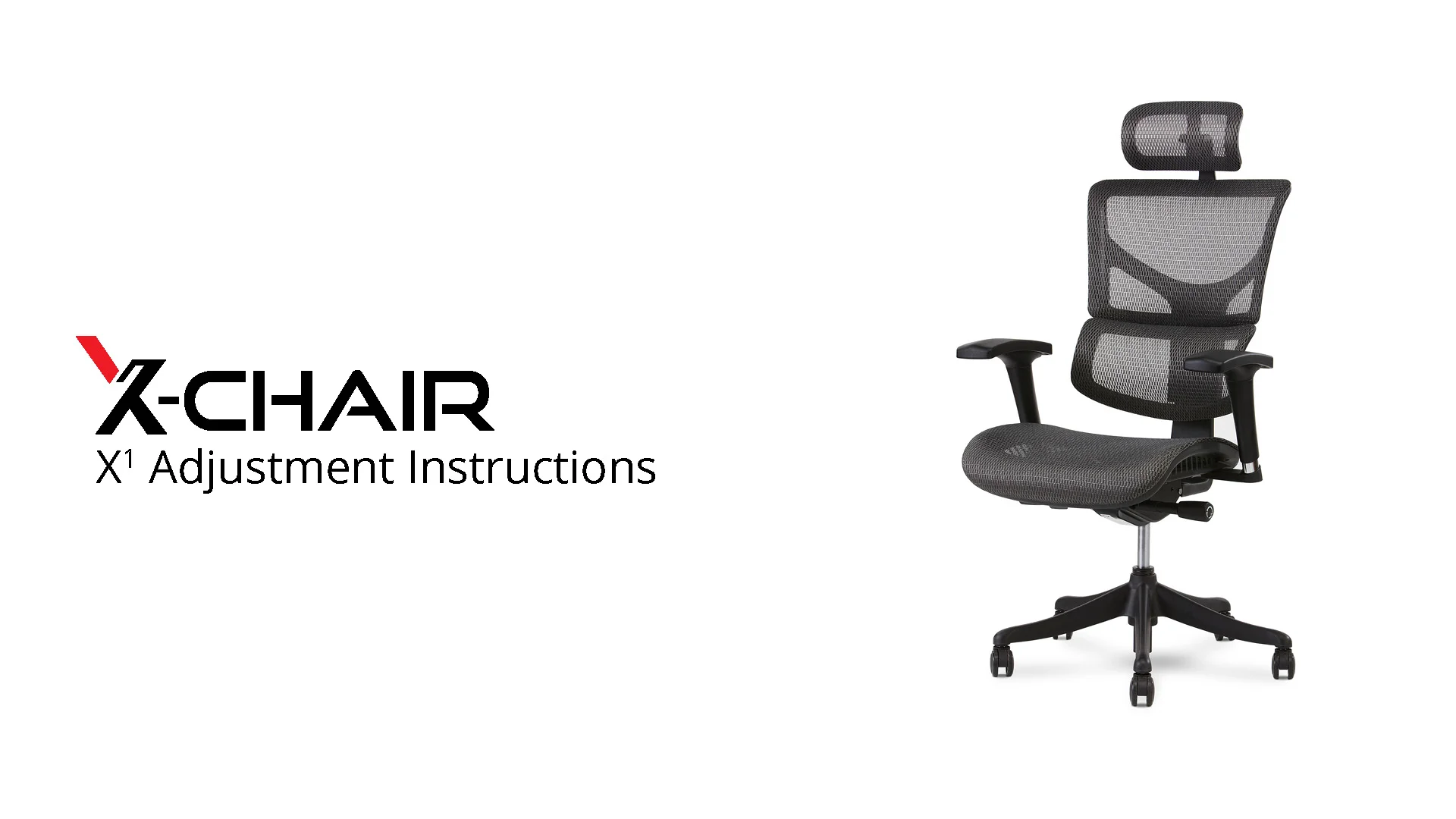 X1 flex mesh 2024 task chair