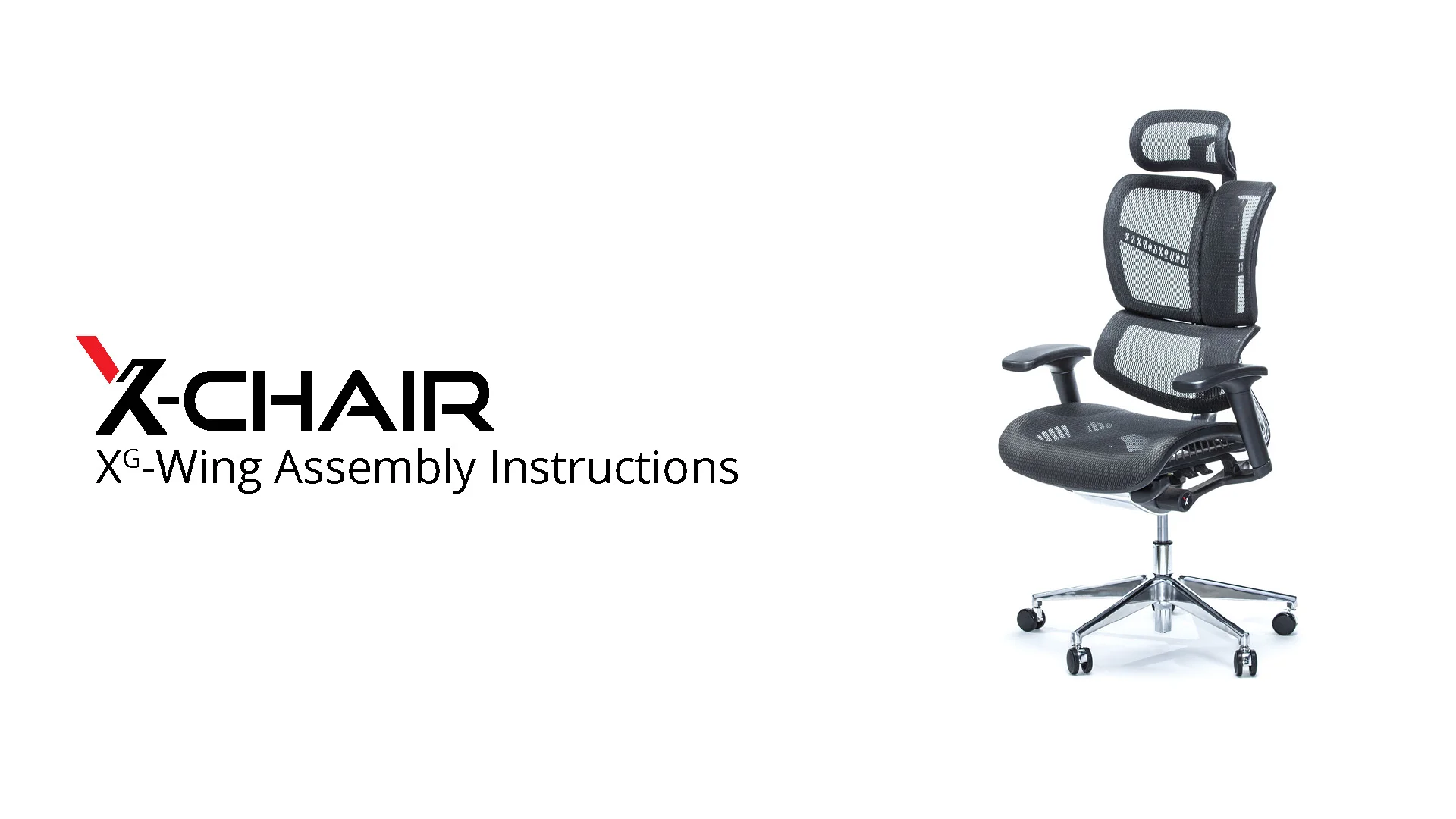 X-Chair  X4 + X-Tech Adjustment Instructions on Vimeo