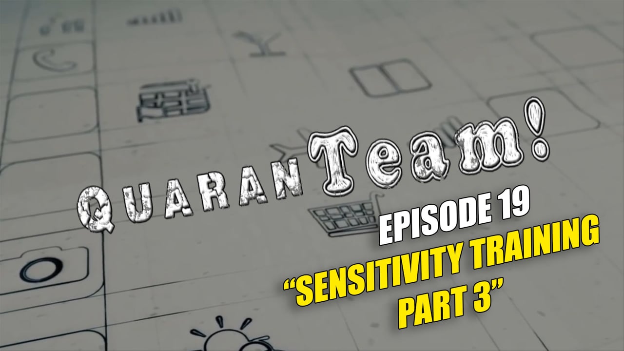 Watch QuaranTEAM! S1E19: Sensitivity Training Day Three on our Free Roku Channel