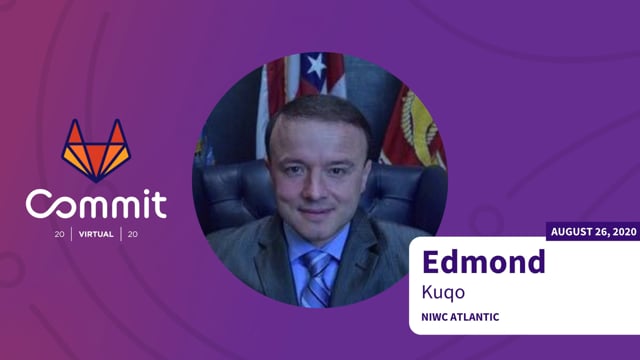 Edmond Kuqo - The Journey of a Government Software Factory with GitLab