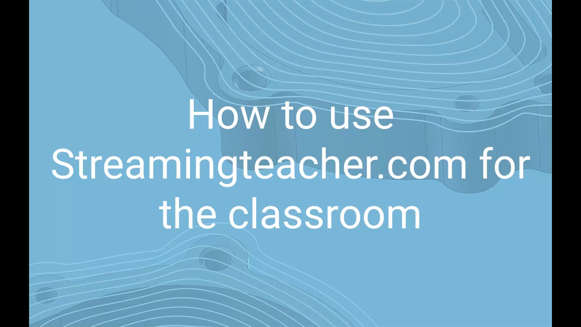 How to use Streaming Teacher - Please Don't Miss This!