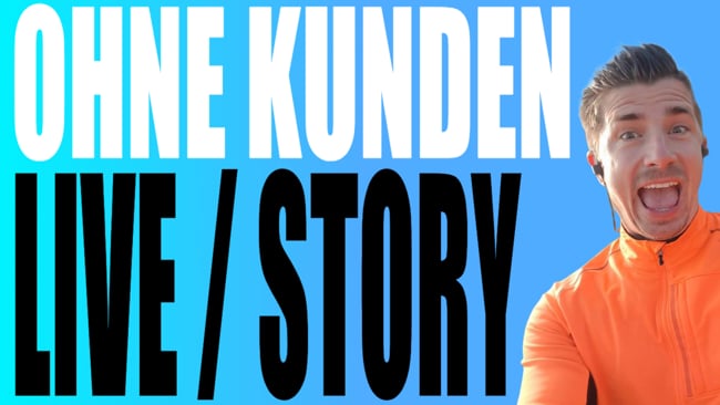 Kann ich ohne Kundenstamm mit LIVE Videos oder Stories beginnen?