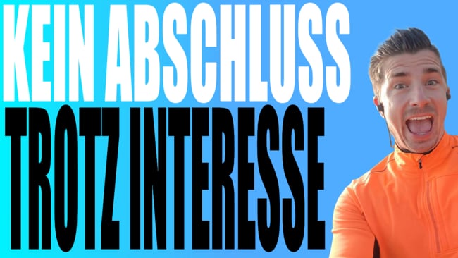 "Trotz Interesse komme ich zu keinem Abschluss"