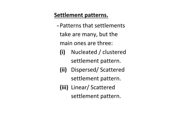  Linear Nucleated Dispersed Settlement What Is Nucleated Settlement 