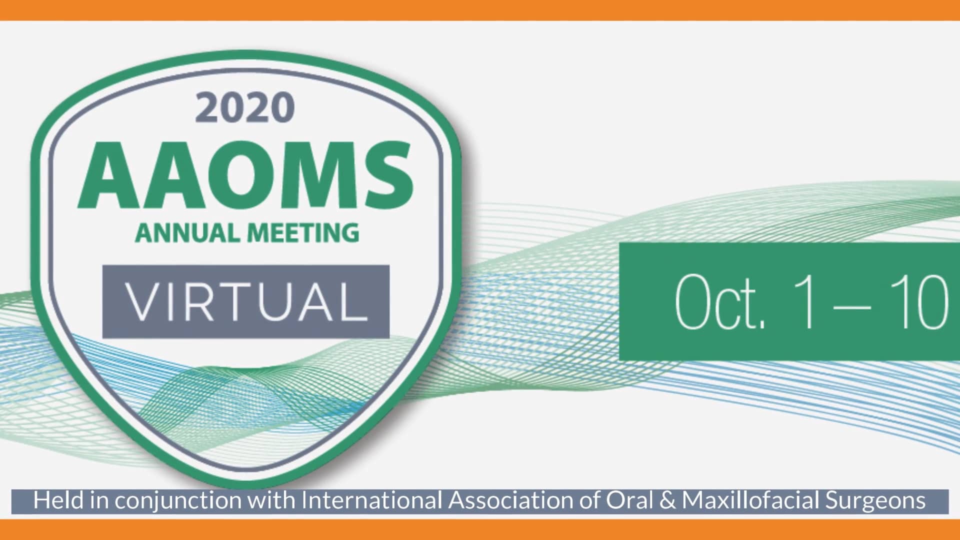 2020 Virtual AAOMS Annual Meeting on Vimeo
