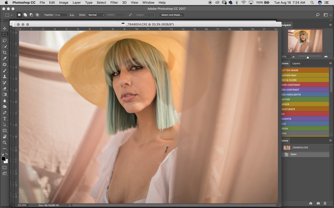 Part 3 - Creative Outside Shoot: Retouching - The Portrait System