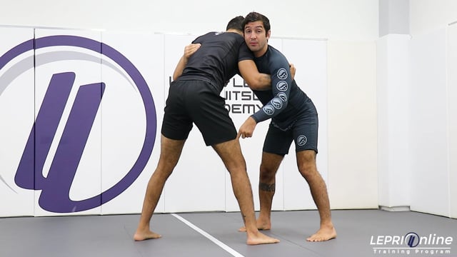 Under Hook to Ouchi Gari Takedown