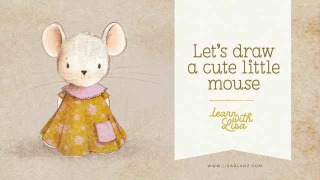 cute mice drawings
