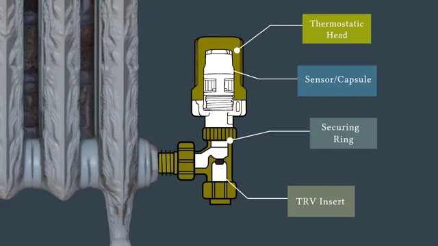 Sensor thermostatic head