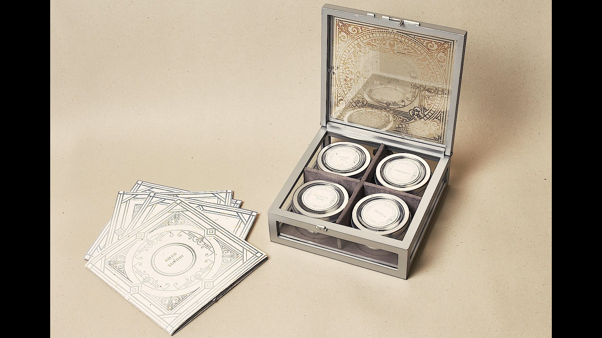Silver Wedding Gift Box