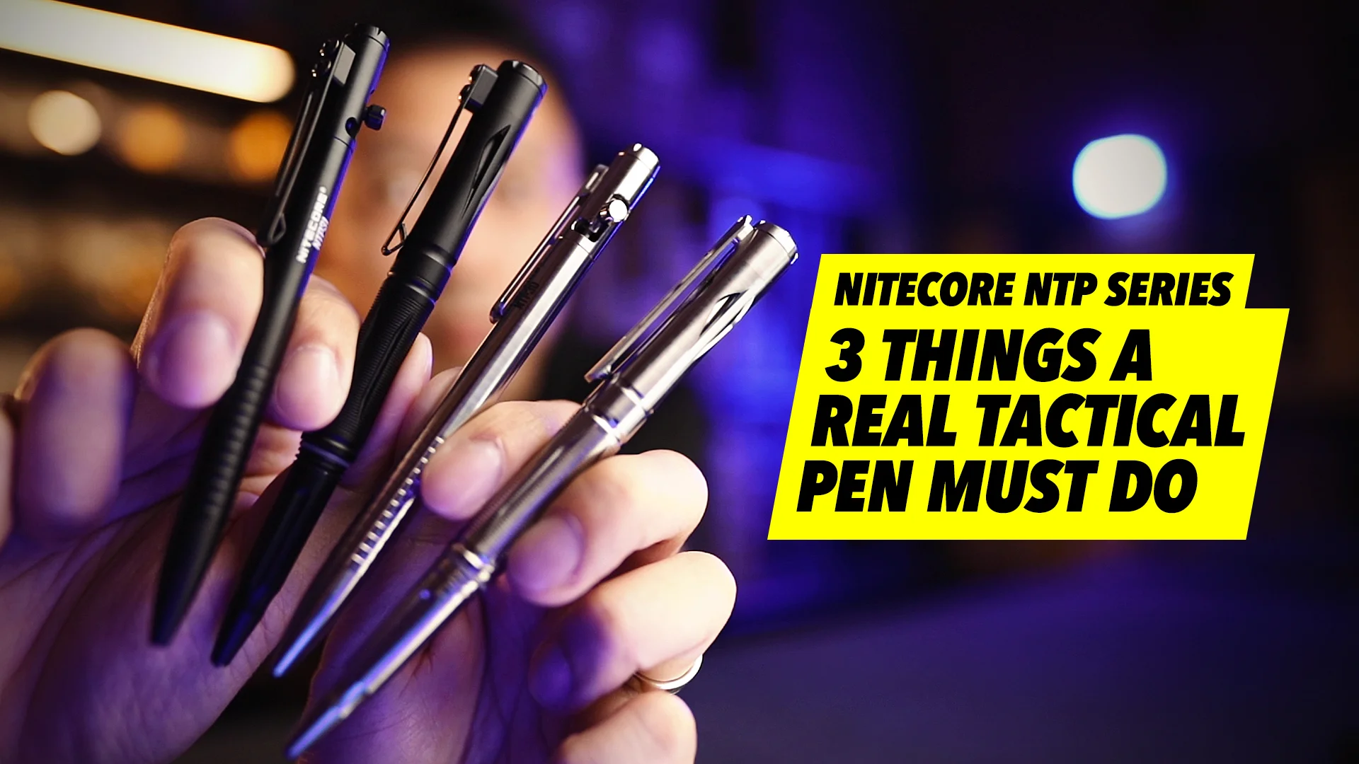 Bolt Action Pen NTP31 – Nitecore Singapore