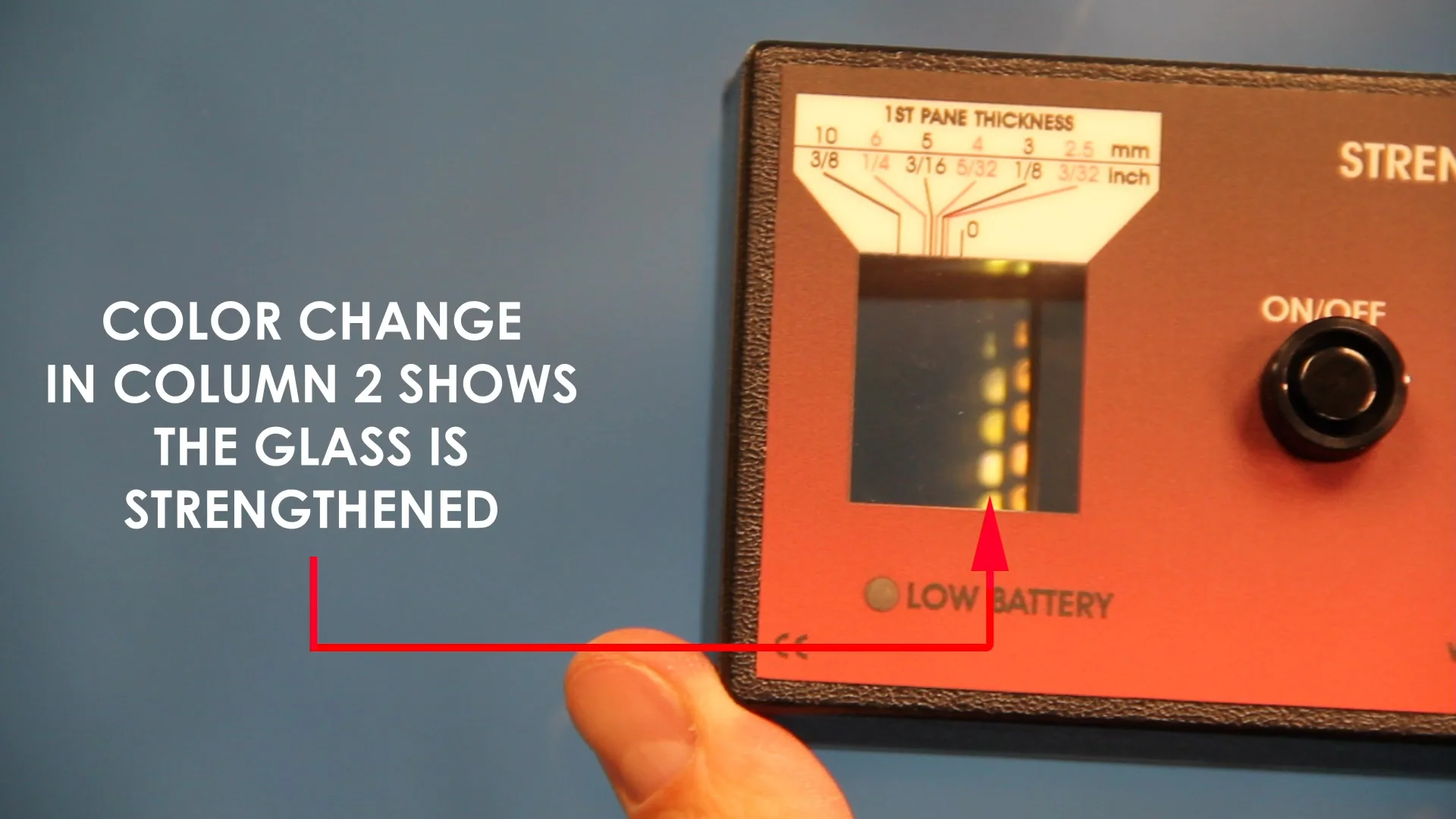 強化ガラス判別器 SG2700 SG2700 Glass Detector: Elite Strengthened