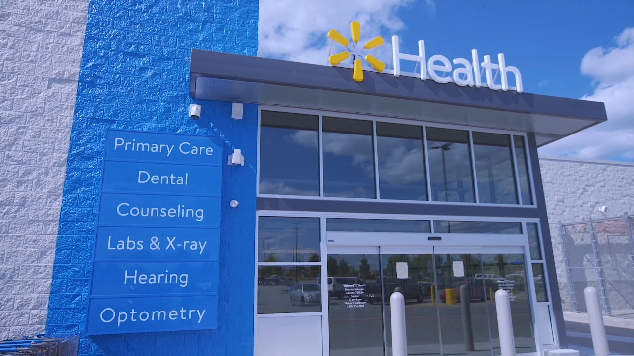 Walmart and health care: Partnership with DirectHealth.com.