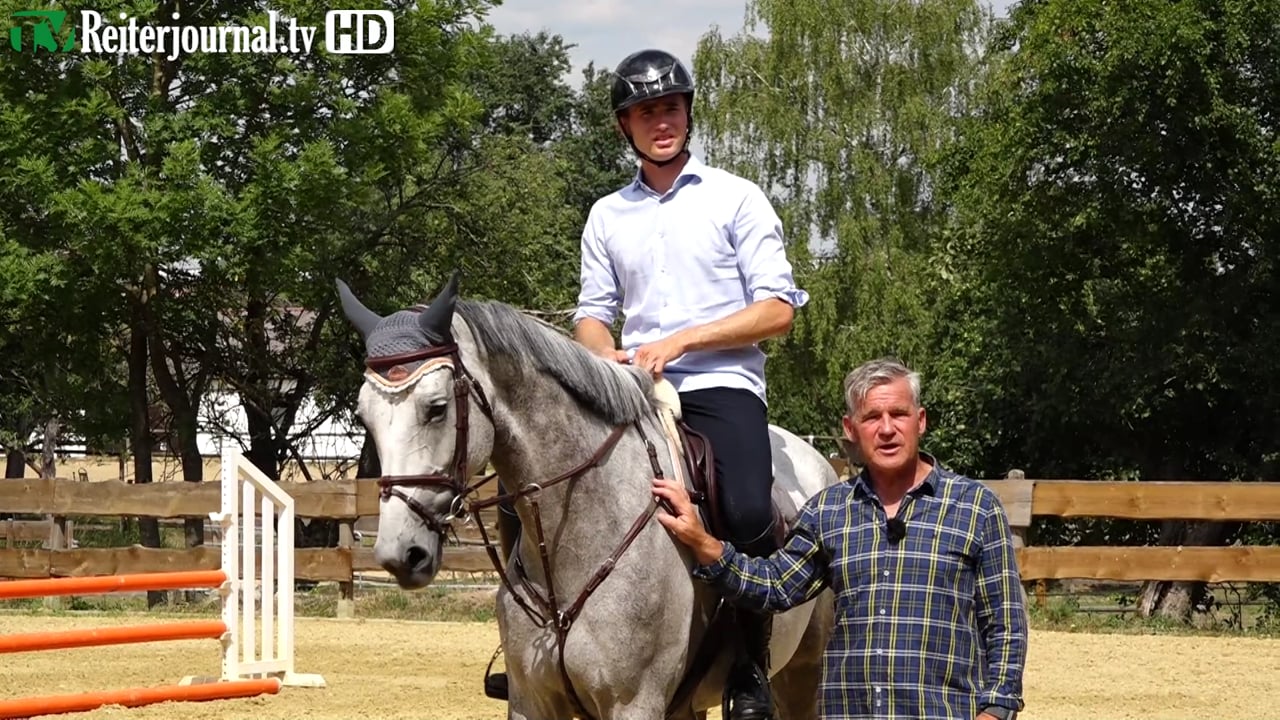 Richtig Reiten mit Marcus und Lucas Wenz - Springpferde zusammenhalten mit Gefühl